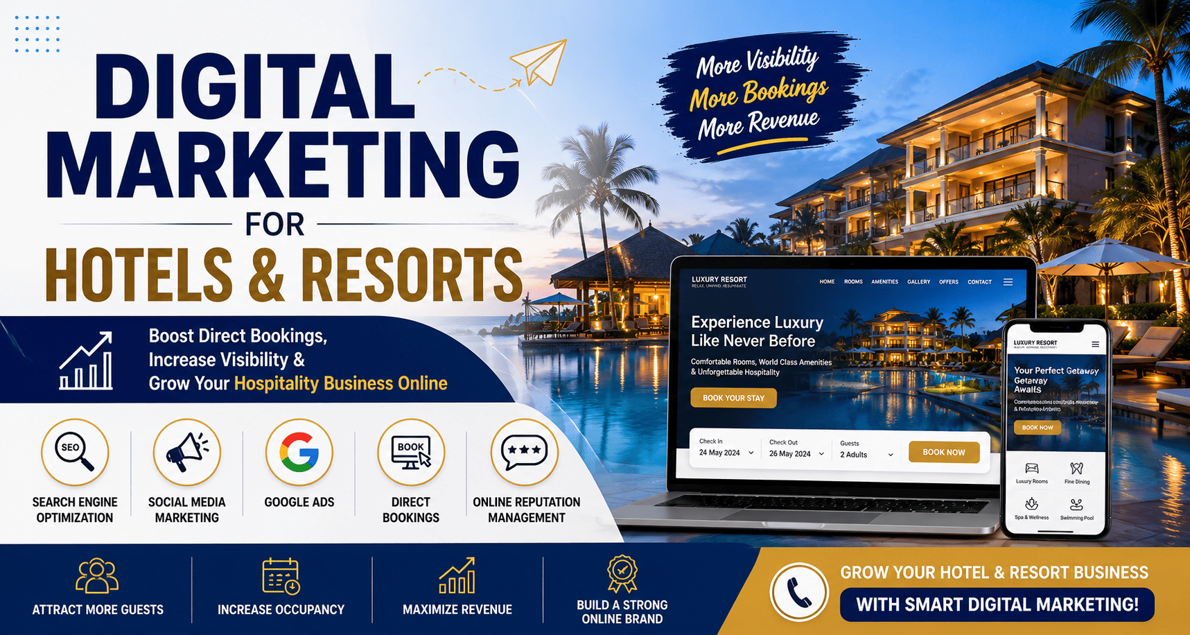 Digital Marketing for Hotels & Resorts